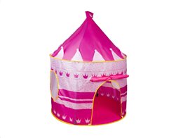 Play Tent Παιδική Σκηνή Pop Up Κάστρο Ροζ 135x105cm