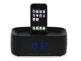 Denver ηχείο με ξυπνητήρι και ραδιόφωνο για σύνδεση Iphone και Ipod σε μαύρο χρώμα, IFM-15