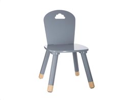 Aria Trade Παιδική Καρέκλα Ξύλινη Sweet Grey