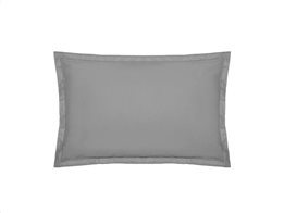 Μαξιλαροθήκη από 100% Βαμβάκι σε γκρι χρώμα, 50x70 cm, Pillow Case