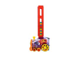 Παιδικό Τρένο Ατμομηχανή με Τουβλάκια στοίβαξης 60 τεμαχίων κατάλληλο για παιδιά 3 ετών και άνω