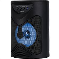 Akai Φορητό Ηχείο Bluetooth Karaoke με USB TWS Led micro SD και Είσοδο Μικροφώνου 5 W ABTS-704