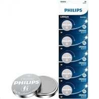 Philips Μπαταρίες λιθίου 5 Τεμάχια 210 mAh 3V CR2032P5/01GRS