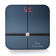 Izzy Ψηφιακή Ζυγαριά 13 Μετρήσεων με Λιπομετρητή & Bluetooth SmartApp BT και 24 Μνήμες 180kg 223730
