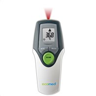 Medisana Ecomed Ψηφιακό Θερμόμετρο Μετώπου με Υπέρυθρες TM-65E Κατάλληλο για Μωρά