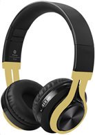 Crystal Audio Ακουστικά Στέκα Bluetooth BT-01-KG Black Gold