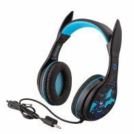 eKids Batman Ενσύρματα Ακουστικά για παιδιά και εφήβους (BM-140) (Μαύρο/Γαλάζιο)
