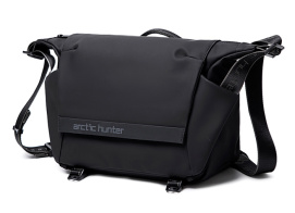 ARCTIC HUNTER τσάντα ώμου K00152 με θήκη tablet 13L μαύρη