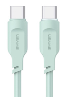 USAMS καλώδιο USB-C σε USB-C US-SJ567 100W PD 1.2m πράσινο