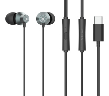 Celebrat Ακουστικά με Μικρόφωνο D15 USB-C 1.2m Μαύρα