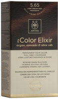 Apivita My Color Elixir Σετ Βαφή Μαλλιών Χωρίς Αμμωνία 5.65 Καστανό Ανοιχτό Κόκκινο Μαονί 125ml