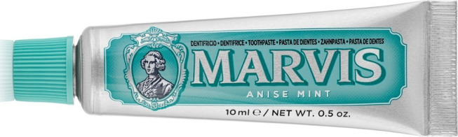 Marvis Toothpaste Anise Mint, Οδοντόκρεμα με Γλυκάνισο & Μέντα 10ml