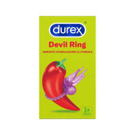 Durex Devil Δονούμενο Δαχτυλίδι Πέους Μωβ