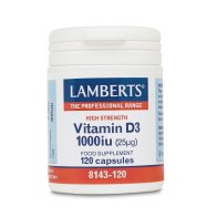 Lamberts Vitamin D3 Βιταμίνη για το Ανοσοποιητικό 1000iu 120 ταμπλέτες