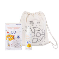 Korres Promo Yoghurt Παιδικό Αντηλιακό Spray Σώματος & Προσώπου SPF50, 150ml & Δώρο Υφασμάτινο Back Pack για Ζωγραφική, 1σετ