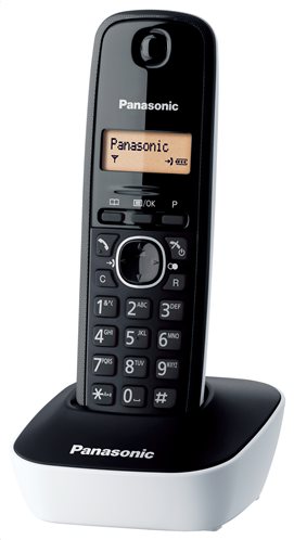 Panasonic Ασύρματο Τηλέφωνο KX-TG1611GRW Μαύρο