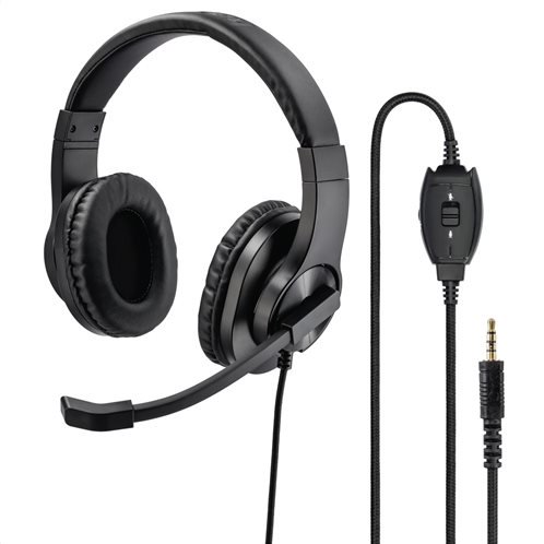 Hama "HS-P350" PC Office Headset, Stereo, Μαύρο