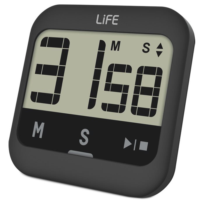LIFE Ψηφιακό χρονόμετρο κουζίνας με πλήκτρα αφής. LIFE TIME KEEPER