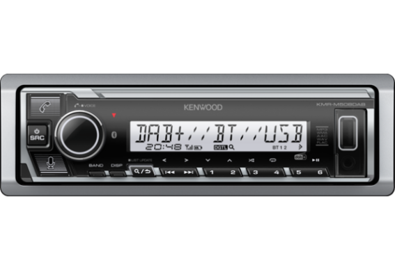 KENWOOD RADIO USB BT DAB MARINE 2pre-out (2.5V) KMRM508DAB