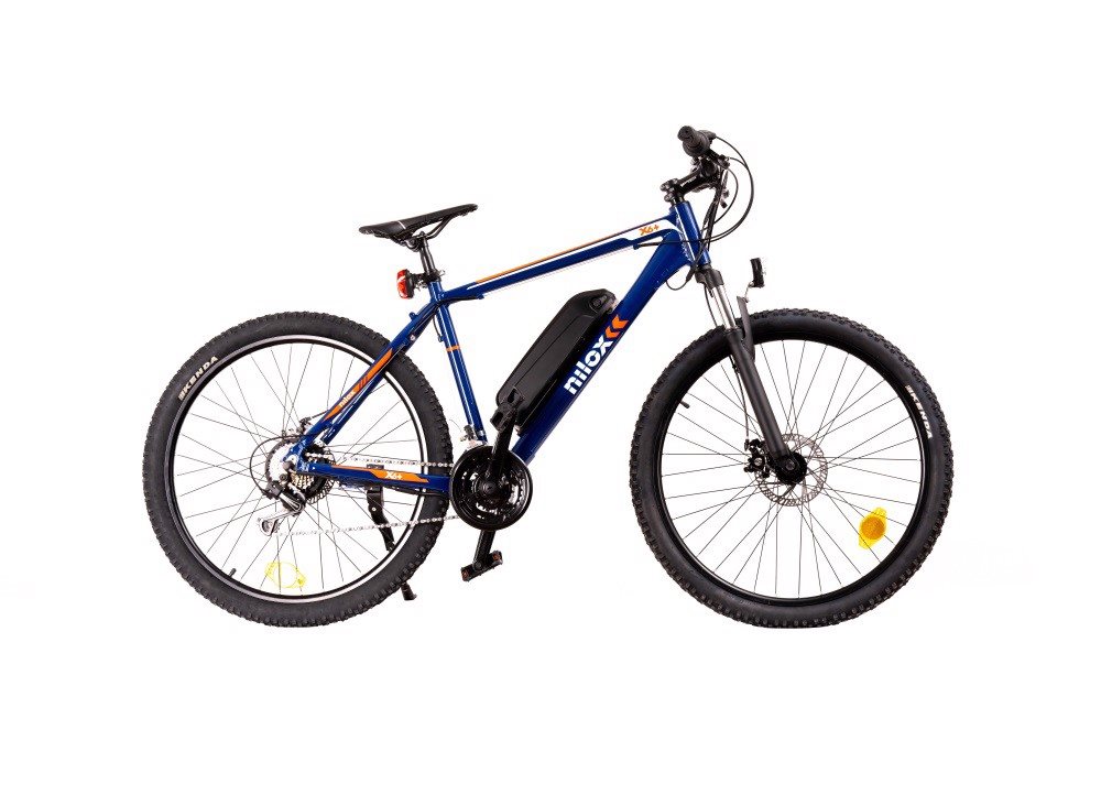 Nilox Ηλεκτρικό Ποδήλατο Πόλης με 21 Ταχύτητες και Δισκόφρενα X6 Plus 27.5" Μπλε