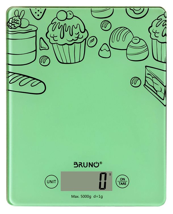 Bruno Ψηφιακή Ζυγαριά Κουζίνας 5kg BRN-0059