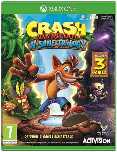 Xbox One Activision Crash Bandicoot N'sane Trilogy Game