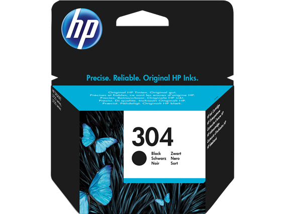 HP Μελάνι 304 Black Original Ink Cartridge