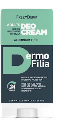 Frezyderm Dermofilia Adults Αποσμητικό 24h σε Κρέμα Χωρίς Αλουμίνιο 40ml