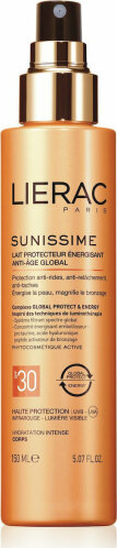 Lierac Sunissime Lait Protecteur Energisant Αντηλιακή Λοσιόν για το Σώμα SPF30 σε Spray 150ml
