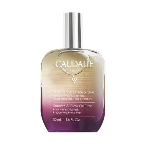 Caudalie Smooth & Glow Oil Elixir Ξηρό Σταφυλέλαιο για Μαλλιά και Σώμα 50ml