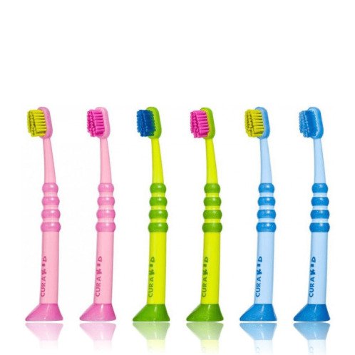 Curaprox Παιδική Οδοντόβουρτσα 4260 σε Διάφορα Χρώματα Ιδανική για 0-4 Ετών