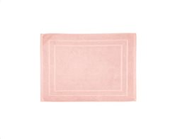 Αντιολισθητικό Βαμβακερό Πατάκι Μπάνιου σε Ροζ χρώμα, 70x50x1 cm