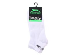 Slazenger Σετ 3 Ζευγάρια Κοντές Αθλητικές Κάλτσες σε Λευκό χρώμα, 07902 43-46