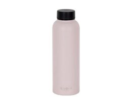 Μπουκάλι Θερμός Χωρ/τας 500 ml από Ανοξείδωτο Ατσάλι και Βιδωτό Καπάκι 7.4x7.4x22 cm Ροζ