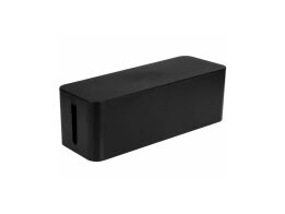 Κουτί για οργάνωση καλωδίων σε μαύρο χρώμα, 23.5x11.5x12 cm