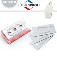 Kuchenprofi Aνταλλακτικά Λεπίδων για Καθαριστή Κεραμικής Εστίας Σετ 10τμχ