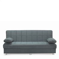 ArteLibre Καναπές Κρεβάτι Τριθέσιος Laura II 190x75x80cm Γκρι