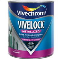 Vivechrom Vivelock Metallized 724 Μαύρο 750ml