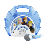 eKids Frozen 2 Boombox Karaoke &amp; Ασύρματο Μικρόφωνο για παιδιά  (FR-115v2)  (Γαλάζιο/Λευκό)