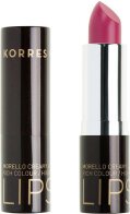 Korres Morello Creamy Lipstick Ενυδατικό Κραγιόν 19 Ζωηρό Φούξια 3.5g