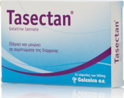 Tasectan 500mg για τον Έλεγχο & τη Μείωση των Συμπτωμάτων της Διάρροιας, 15 κάψουλες