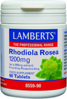 Lamberts Rhodiola Rosea 1200mg Συμπλήρωμα Διατροφής για Σωματική & Ψυχική Κόπωση 90 Ταμπλέτες
