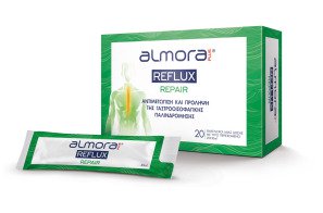 Almora Plus Reflux Repair για την Αντιμετώπιση & Πρόληψη της Γαστροοισοφαγικής Παλινδρόμησης 20 Φακελάκια x 10ml