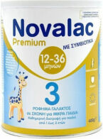 Novalac Premium 3  Γάλα σε Σκόνη για Βρέφη 12 έως 36 Μήνες με Συμβιοτικά 400gr