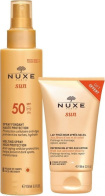 Nuxe Promo Pack Sun Milky Spray Αντηλιακό Γαλάκτωμα Spray για Πρόσωπο & Σώμα SPF50 150ml & Δώρο After Sun Lotion 100ml