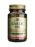 Solgar Garlic Oil Συμπλήρωμα Διατροφής με Λάδι Από Σκόρδο για Μείωση της Υψηλής Πίεσης 100 Φυτικές Κάψουλες