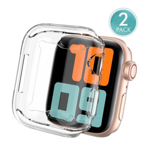 Ahastyle Θήκη TPU WA05 Premium Apple Watch 4/ 5/ 6 40mm Διάφανο (2 τεμ.)