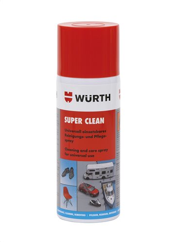 Würth Super Clean Σπρέι Καθαρισμού Και Περιποίησης Γενικής Χρήσης 400ml