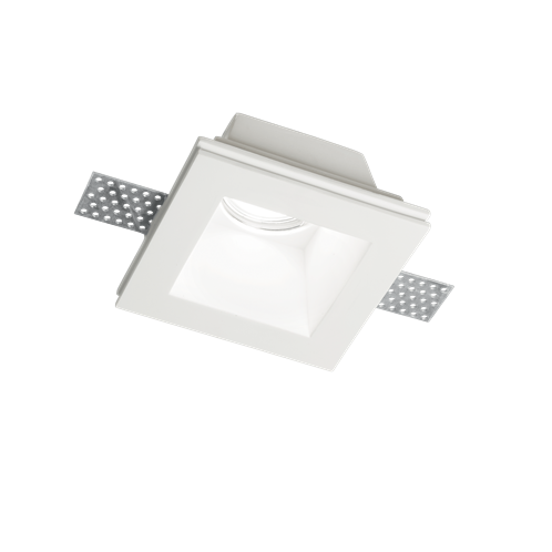 Ideal Lux Downlight Φωτιστικό Χωνευτής Τοποθέτησης Μονόφωτο Samba FI1 Square Big 139029 GU10 max 1 x 50W Λευκό