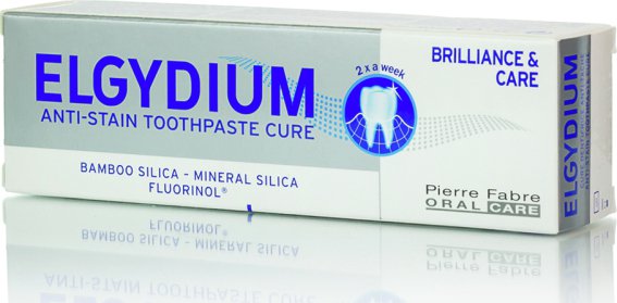 Elgydium Brilliance & Care Κατά των Λεκέδων στα Δόντια Οδοντόκρεμα για Λεύκανση 30ml